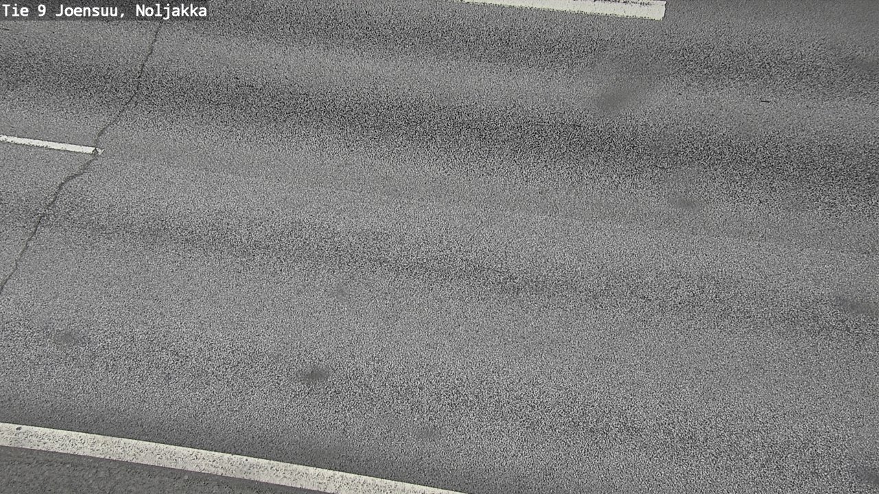 Weather Camera Image Väg 9 Joensuu, Noljakka, Joensuu, Pohjois-Karjala