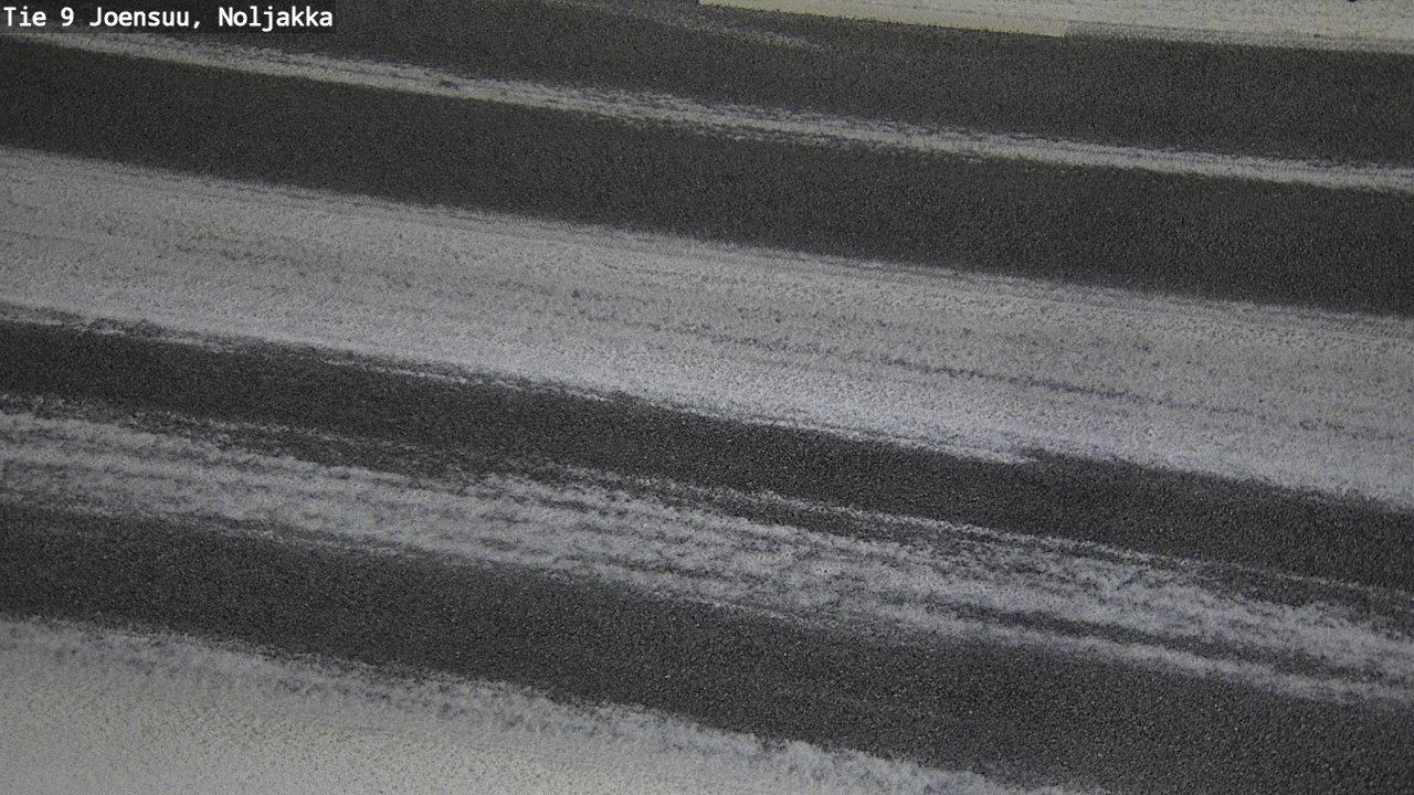 Weather Camera Image Väg 9 Joensuu, Noljakka, Joensuu, Pohjois-Karjala