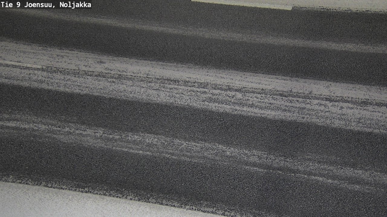 Weather Camera Image Väg 9 Joensuu, Noljakka, Joensuu, Pohjois-Karjala