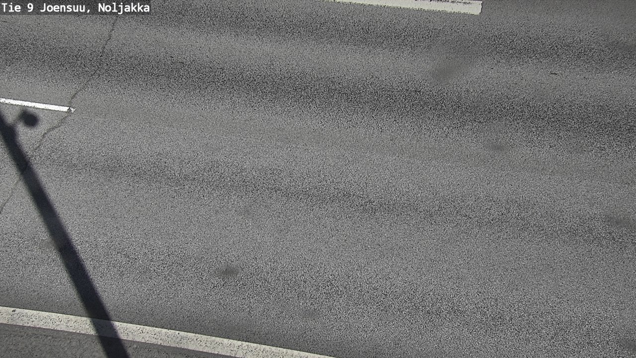 Weather Camera Image Väg 9 Joensuu, Noljakka, Joensuu, Pohjois-Karjala