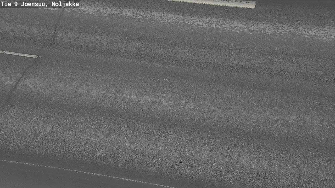 Weather Camera Image Väg 9 Joensuu, Noljakka, Joensuu, Pohjois-Karjala