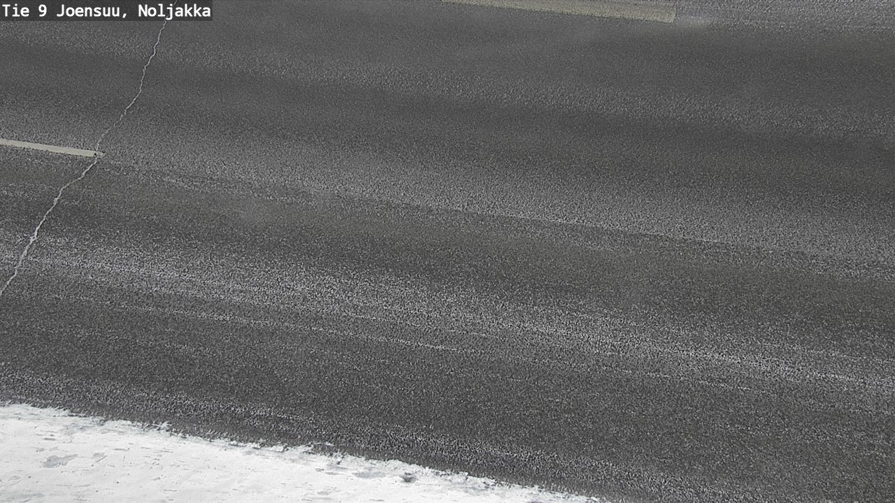 Weather Camera Image Väg 9 Joensuu, Noljakka, Joensuu, Pohjois-Karjala