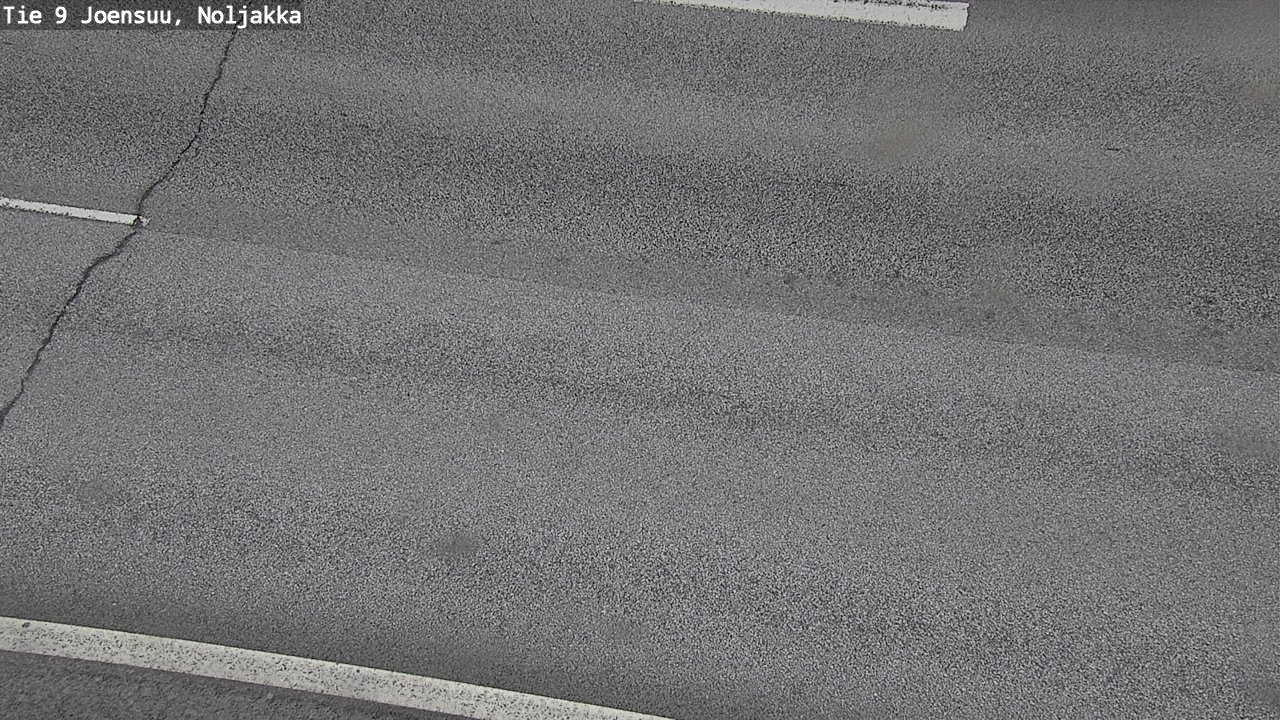 Weather Camera Image Väg 9 Joensuu, Noljakka, Joensuu, Pohjois-Karjala
