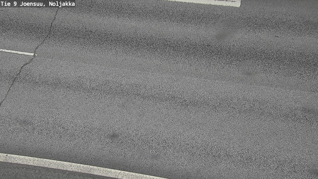 Weather Camera Image Väg 9 Joensuu, Noljakka, Joensuu, Pohjois-Karjala