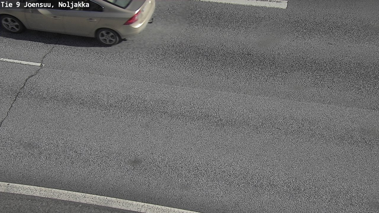 Weather Camera Image Väg 9 Joensuu, Noljakka, Joensuu, Pohjois-Karjala