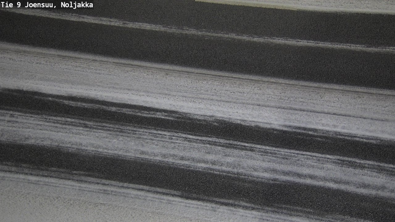 Weather Camera Image Väg 9 Joensuu, Noljakka, Joensuu, Pohjois-Karjala