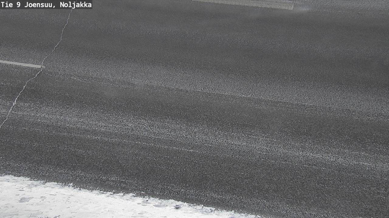 Weather Camera Image Väg 9 Joensuu, Noljakka, Joensuu, Pohjois-Karjala