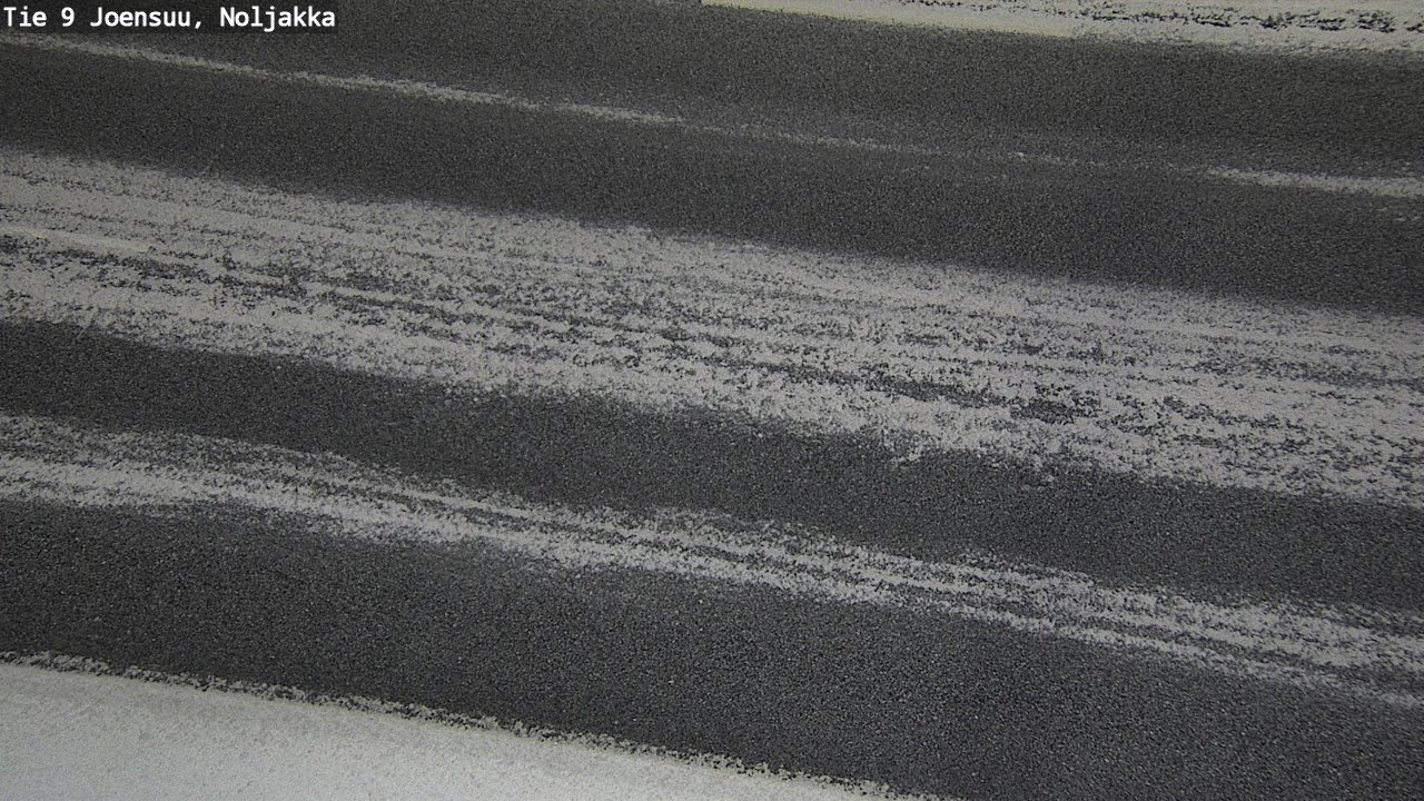 Weather Camera Image Väg 9 Joensuu, Noljakka, Joensuu, Pohjois-Karjala