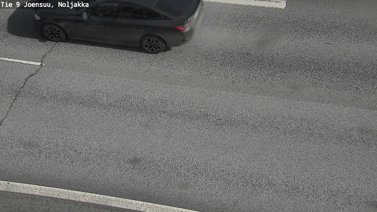 Weather Camera Image Road 9 Joensuu, Noljakka, Joensuu, Pohjois-Karjala