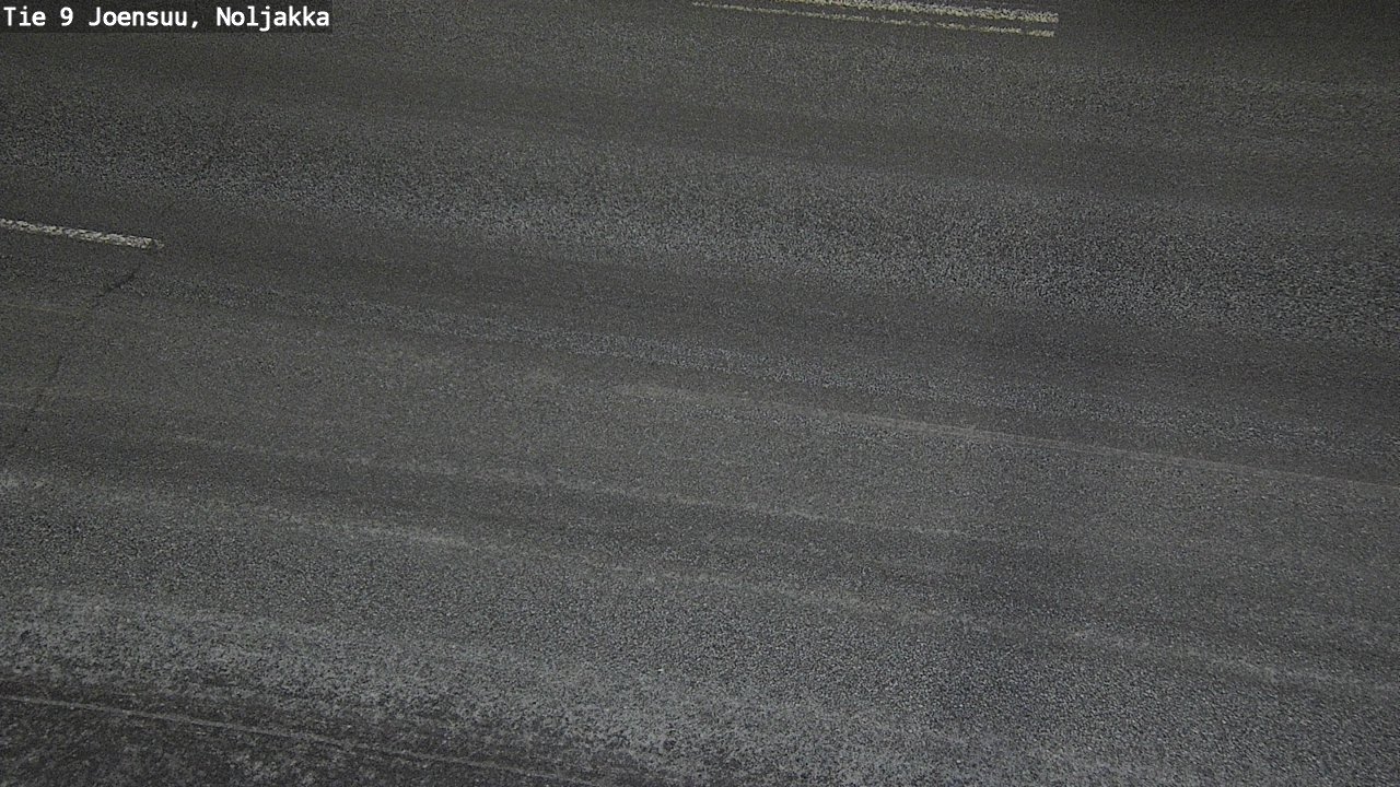 Weather Camera Image Väg 9 Joensuu, Noljakka, Joensuu, Pohjois-Karjala