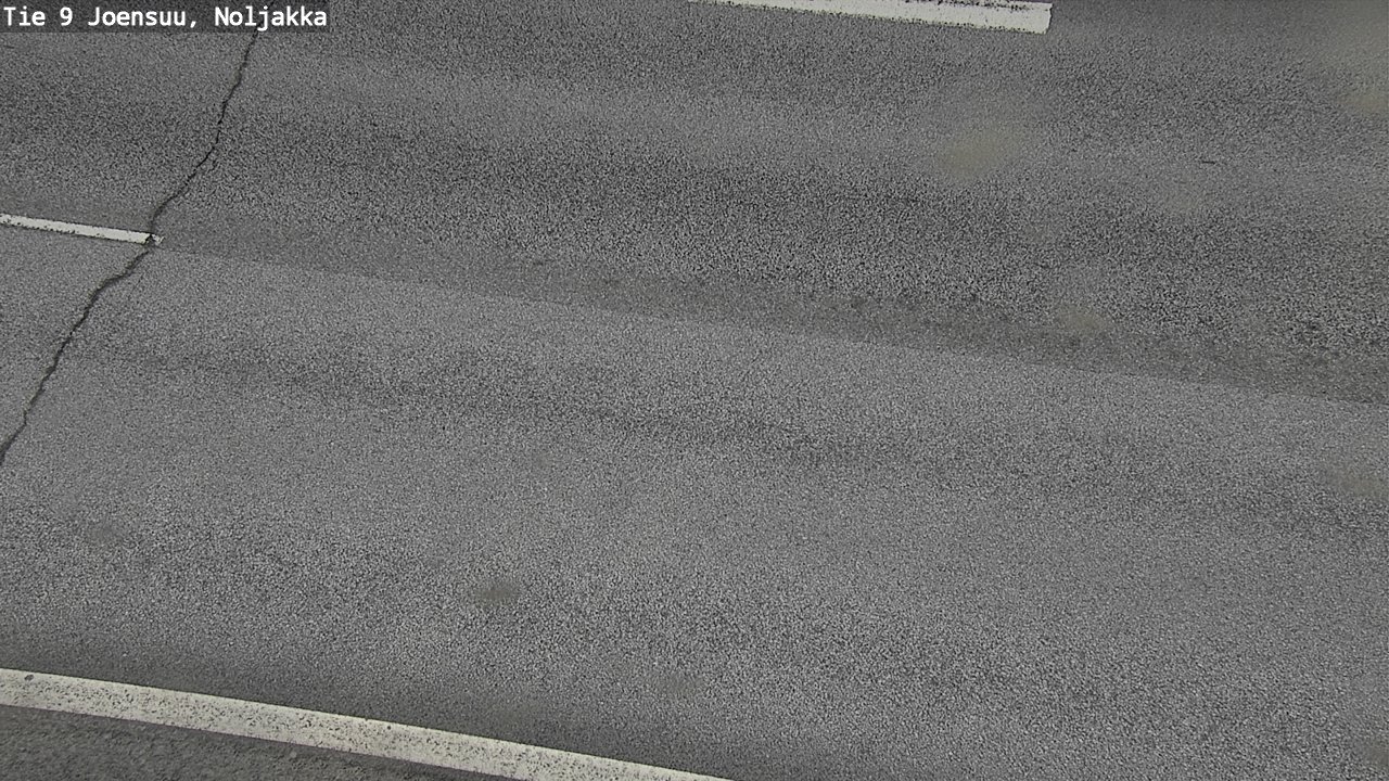 Weather Camera Image Väg 9 Joensuu, Noljakka, Joensuu, Pohjois-Karjala