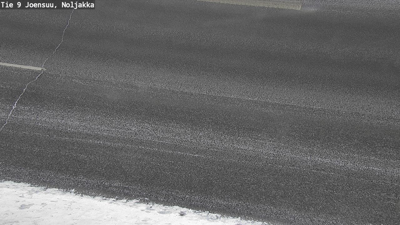Weather Camera Image Väg 9 Joensuu, Noljakka, Joensuu, Pohjois-Karjala
