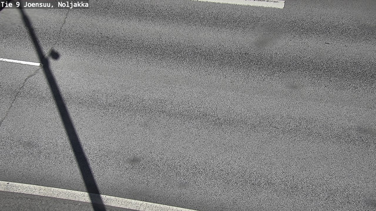 Weather Camera Image Väg 9 Joensuu, Noljakka, Joensuu, Pohjois-Karjala