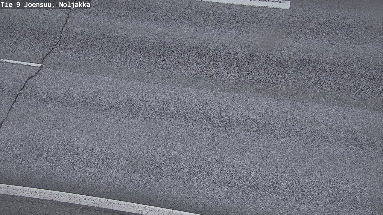 Weather Camera Image Väg 9 Joensuu, Noljakka, Joensuu, Pohjois-Karjala