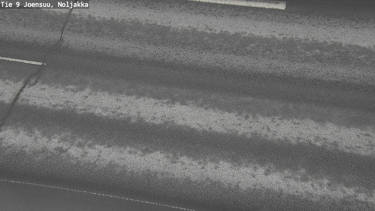 Weather Camera Image Road 9 Joensuu, Noljakka, Joensuu, Pohjois-Karjala