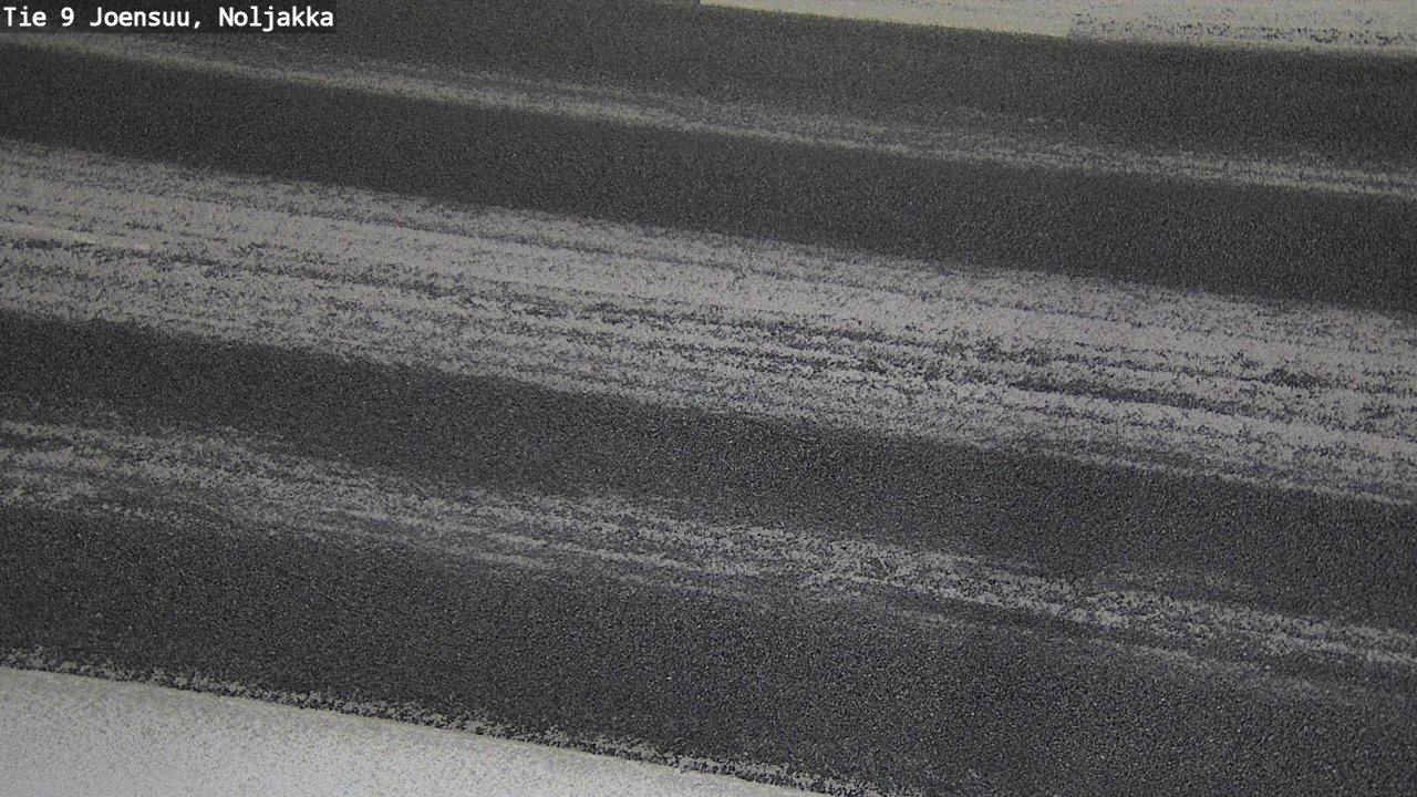 Weather Camera Image Väg 9 Joensuu, Noljakka, Joensuu, Pohjois-Karjala