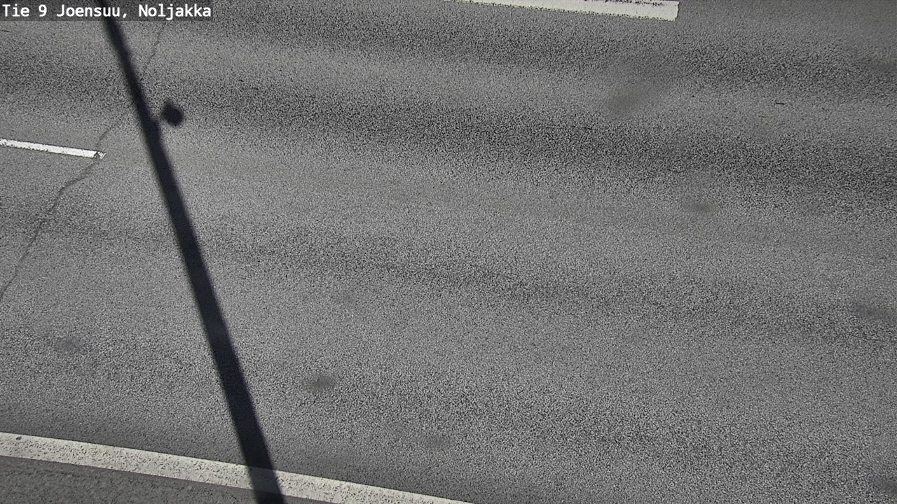 Weather Camera Image Väg 9 Joensuu, Noljakka, Joensuu, Pohjois-Karjala