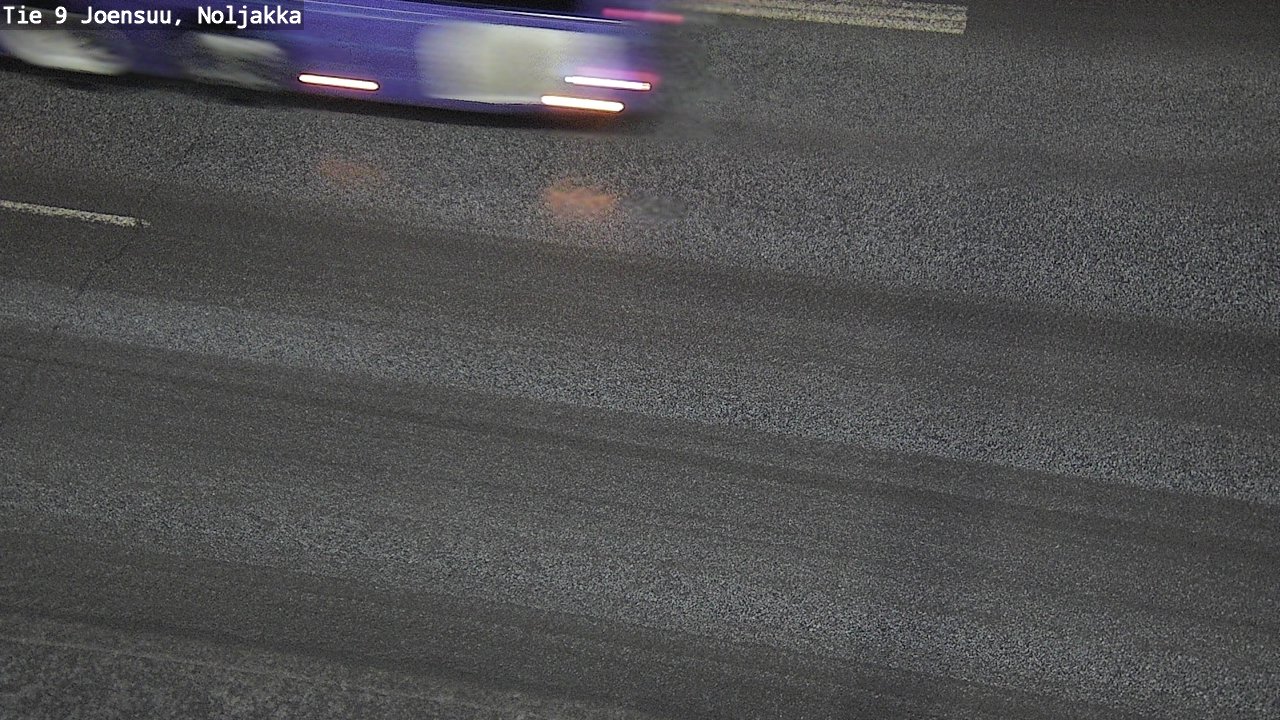 Weather Camera Image Road 9 Joensuu, Noljakka, Joensuu, Pohjois-Karjala
