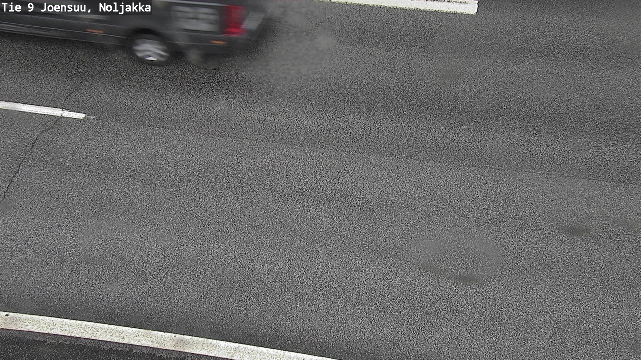 Weather Camera Image Väg 9 Joensuu, Noljakka, Joensuu, Pohjois-Karjala