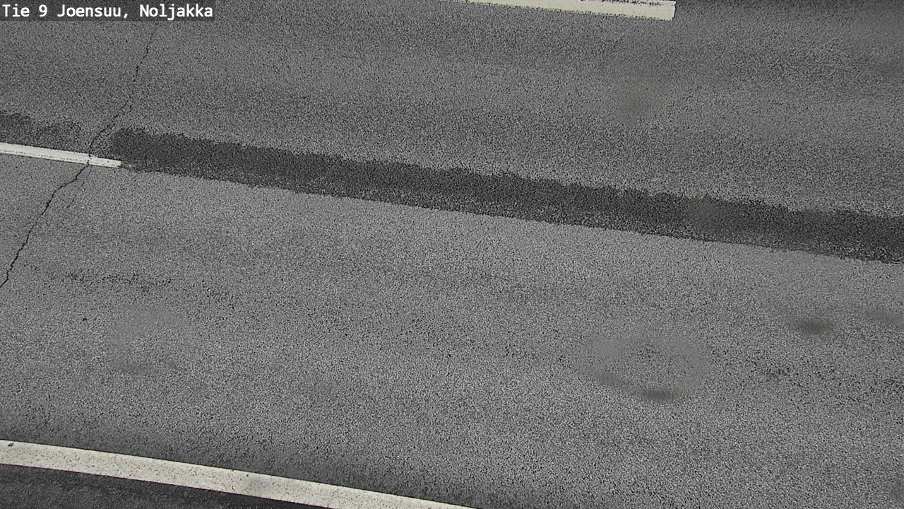Weather Camera Image Väg 9 Joensuu, Noljakka, Joensuu, Pohjois-Karjala
