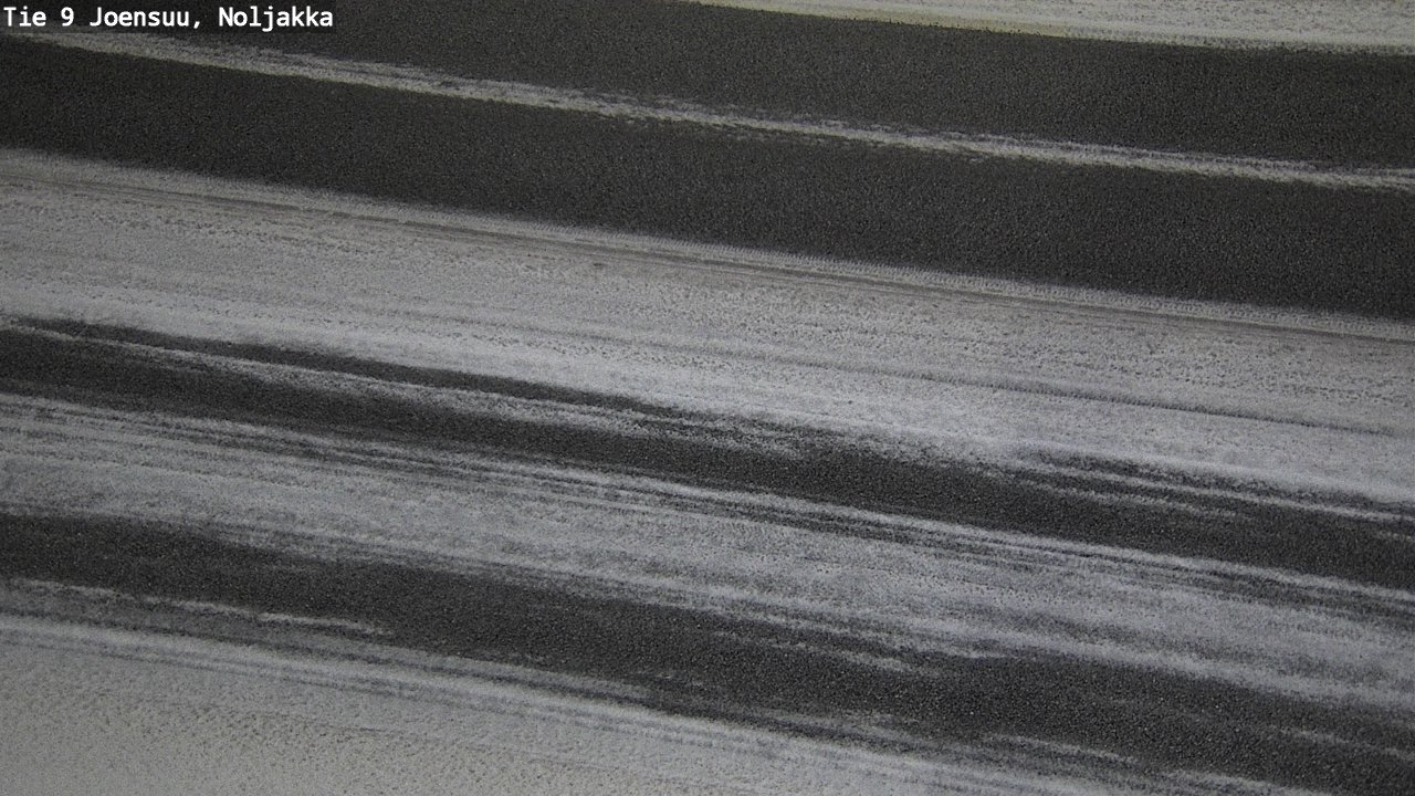 Weather Camera Image Väg 9 Joensuu, Noljakka, Joensuu, Pohjois-Karjala