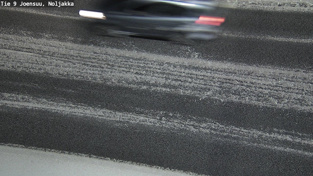 Weather Camera Image Väg 9 Joensuu, Noljakka, Joensuu, Pohjois-Karjala