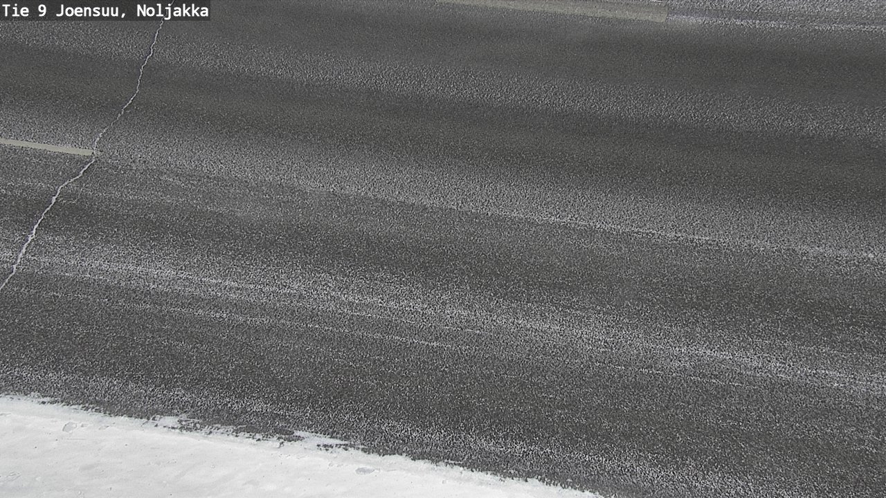 Weather Camera Image Väg 9 Joensuu, Noljakka, Joensuu, Pohjois-Karjala