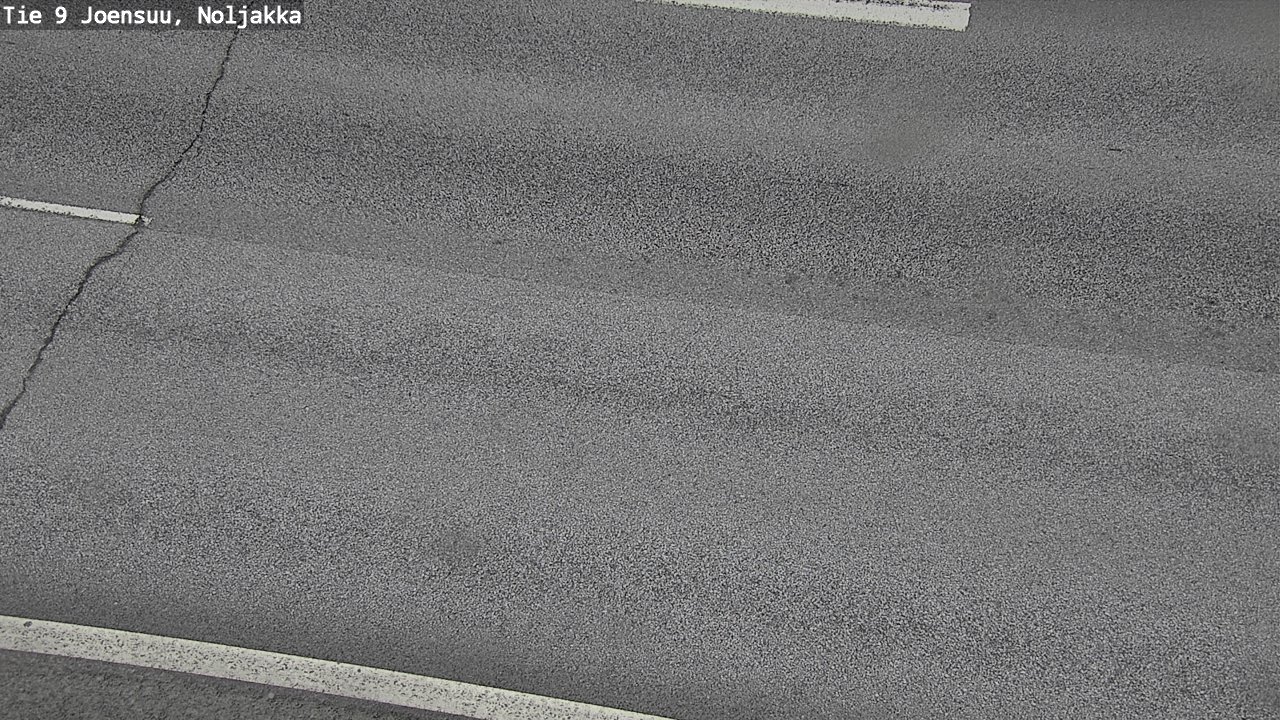 Weather Camera Image Väg 9 Joensuu, Noljakka, Joensuu, Pohjois-Karjala