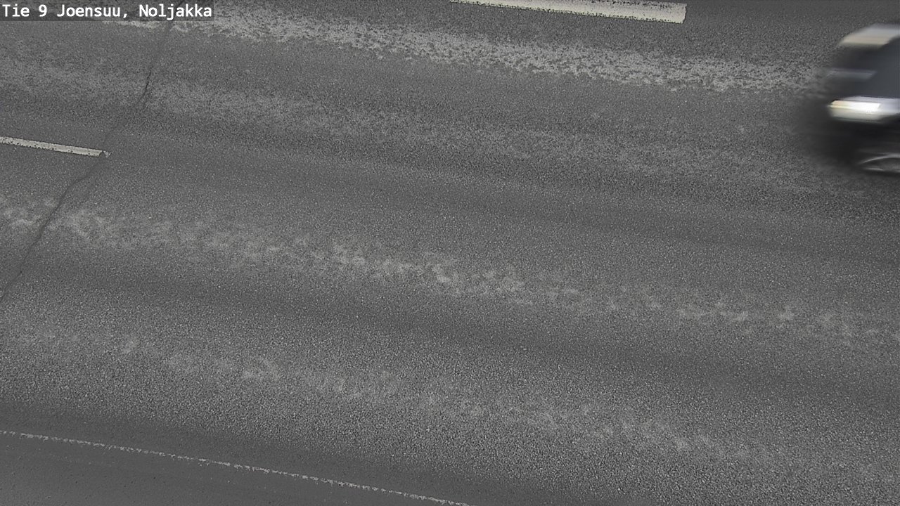 Weather Camera Image Road 9 Joensuu, Noljakka, Joensuu, Pohjois-Karjala