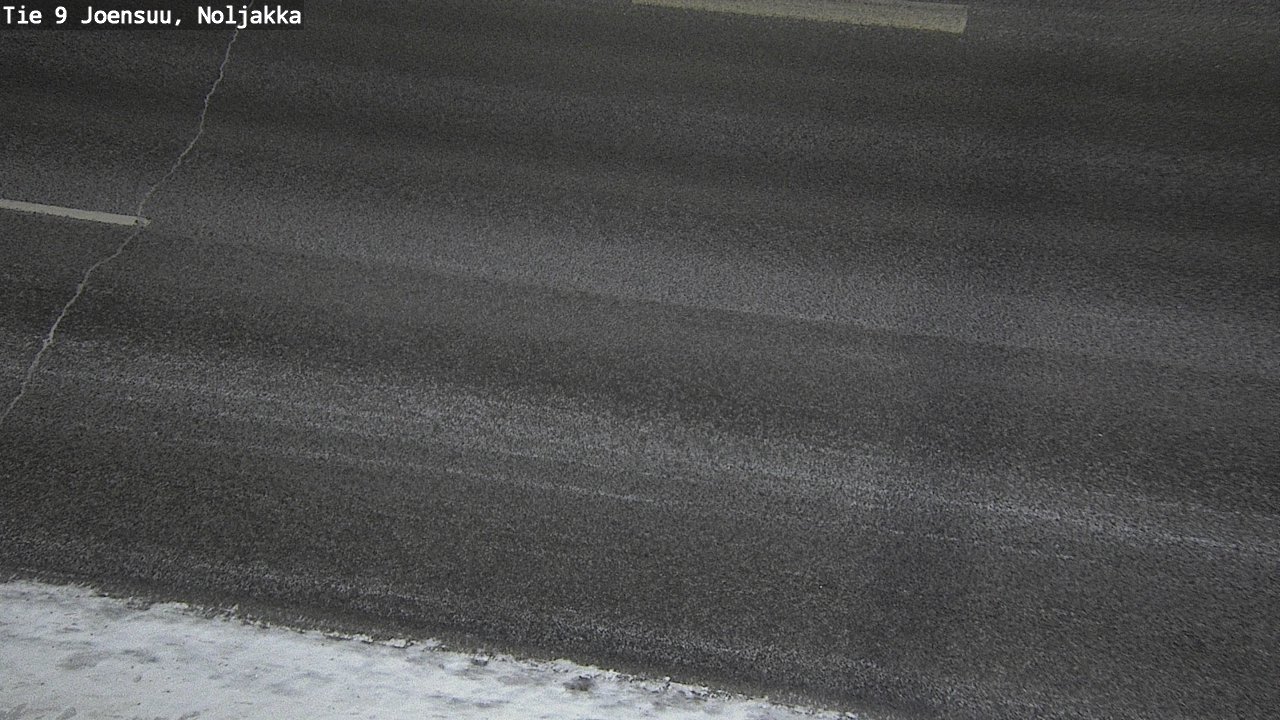 Weather Camera Image Väg 9 Joensuu, Noljakka, Joensuu, Pohjois-Karjala
