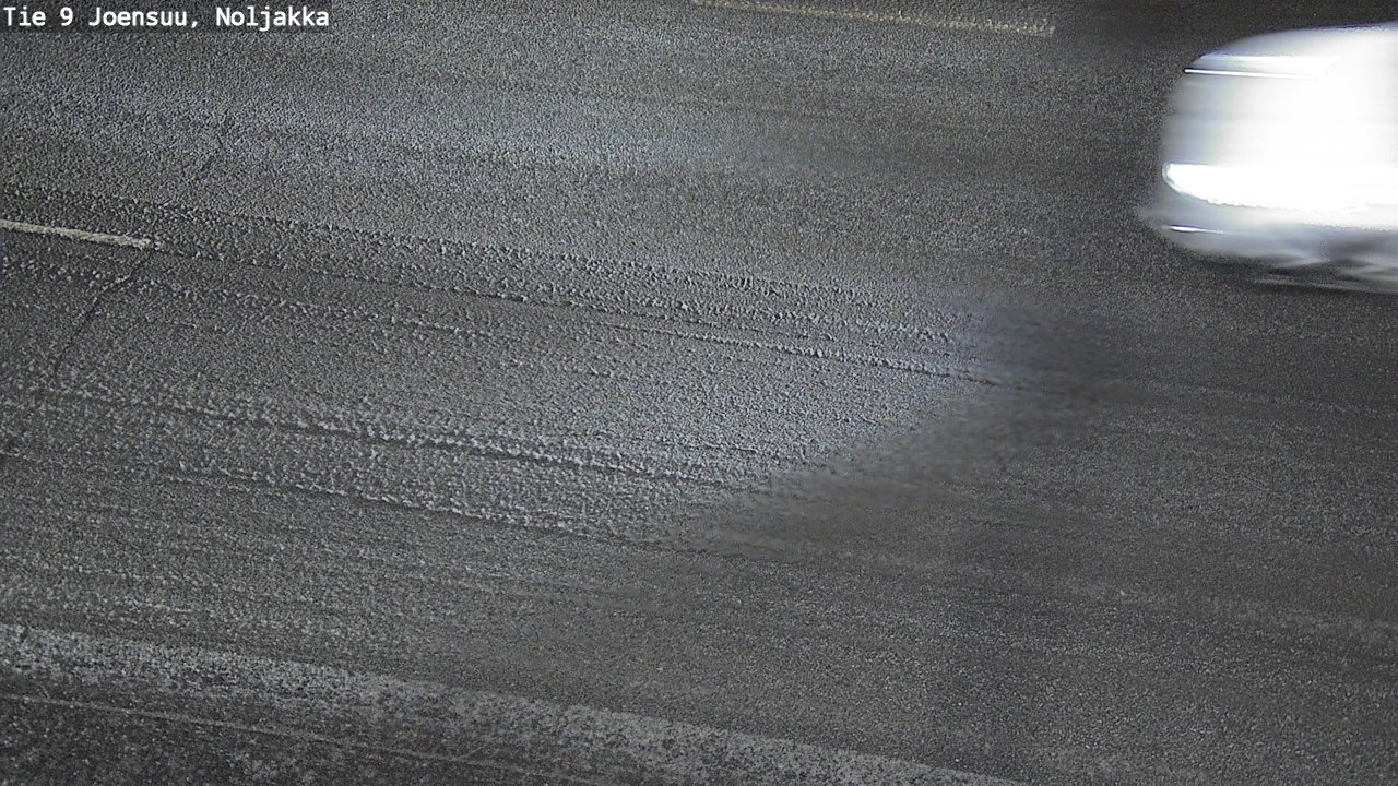Weather Camera Image Väg 9 Joensuu, Noljakka, Joensuu, Pohjois-Karjala