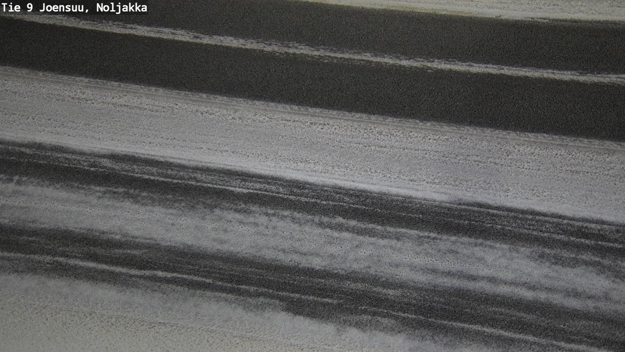 Weather Camera Image Väg 9 Joensuu, Noljakka, Joensuu, Pohjois-Karjala