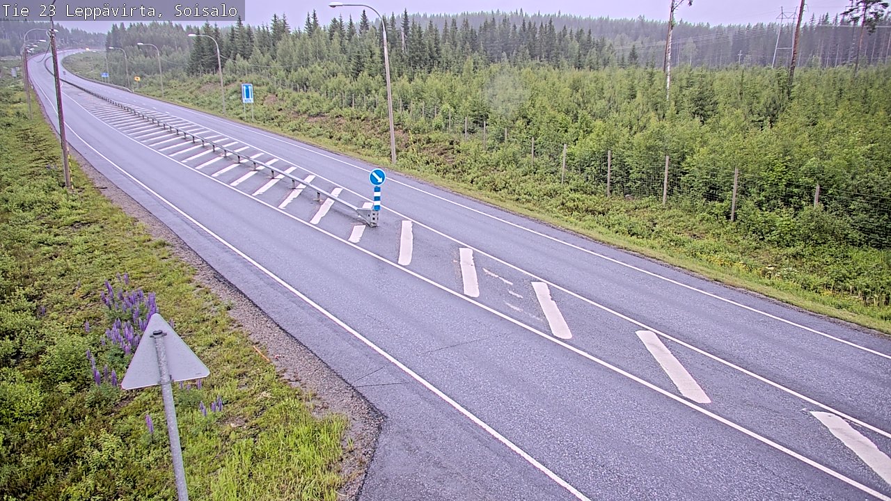 Kelikamerat Kuva Tie 23 Leppävirta, Soisalo, Leppävirta, Pohjois-Savo