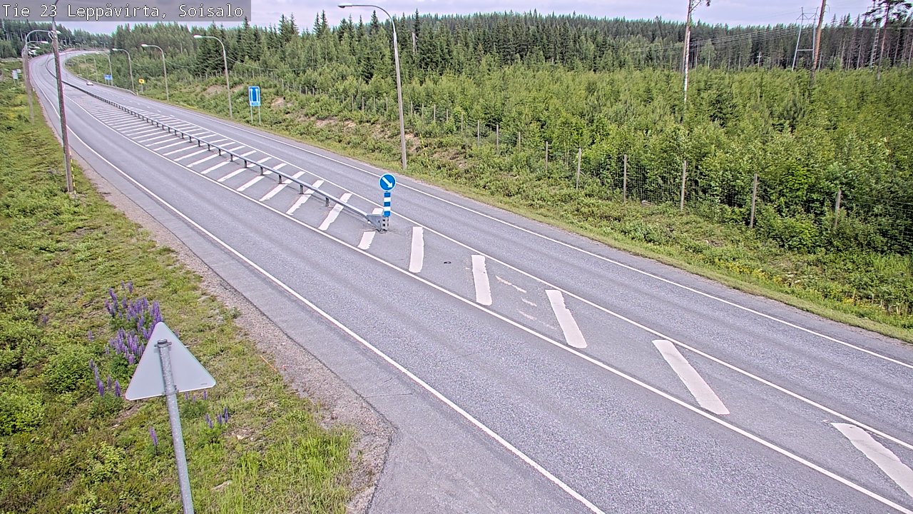 Kelikamerat Kuva Tie 23 Leppävirta, Soisalo, Leppävirta, Pohjois-Savo