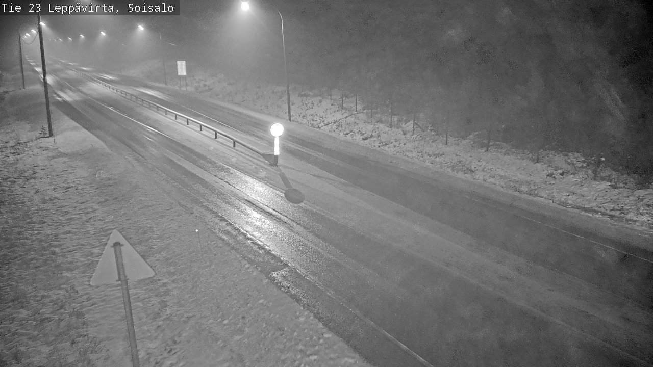 Weather Camera Image Road 23 Leppävirta, Soisalo, Leppävirta, Pohjois-Savo