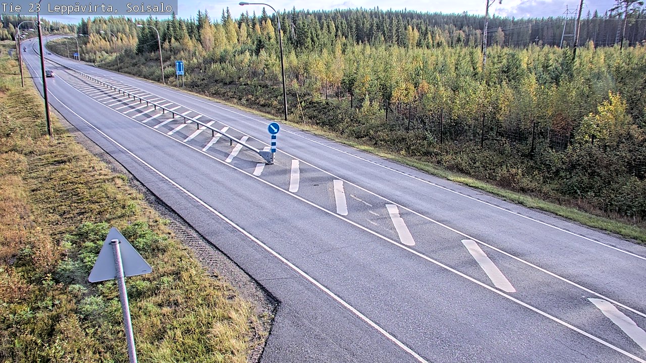 Kelikamerat Kuva Tie 23 Leppävirta, Soisalo, Leppävirta, Pohjois-Savo