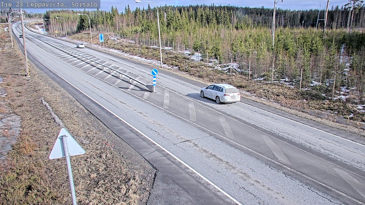 Kelikamerat Kuva Tie 23 Leppävirta, Soisalo, Leppävirta, Pohjois-Savo