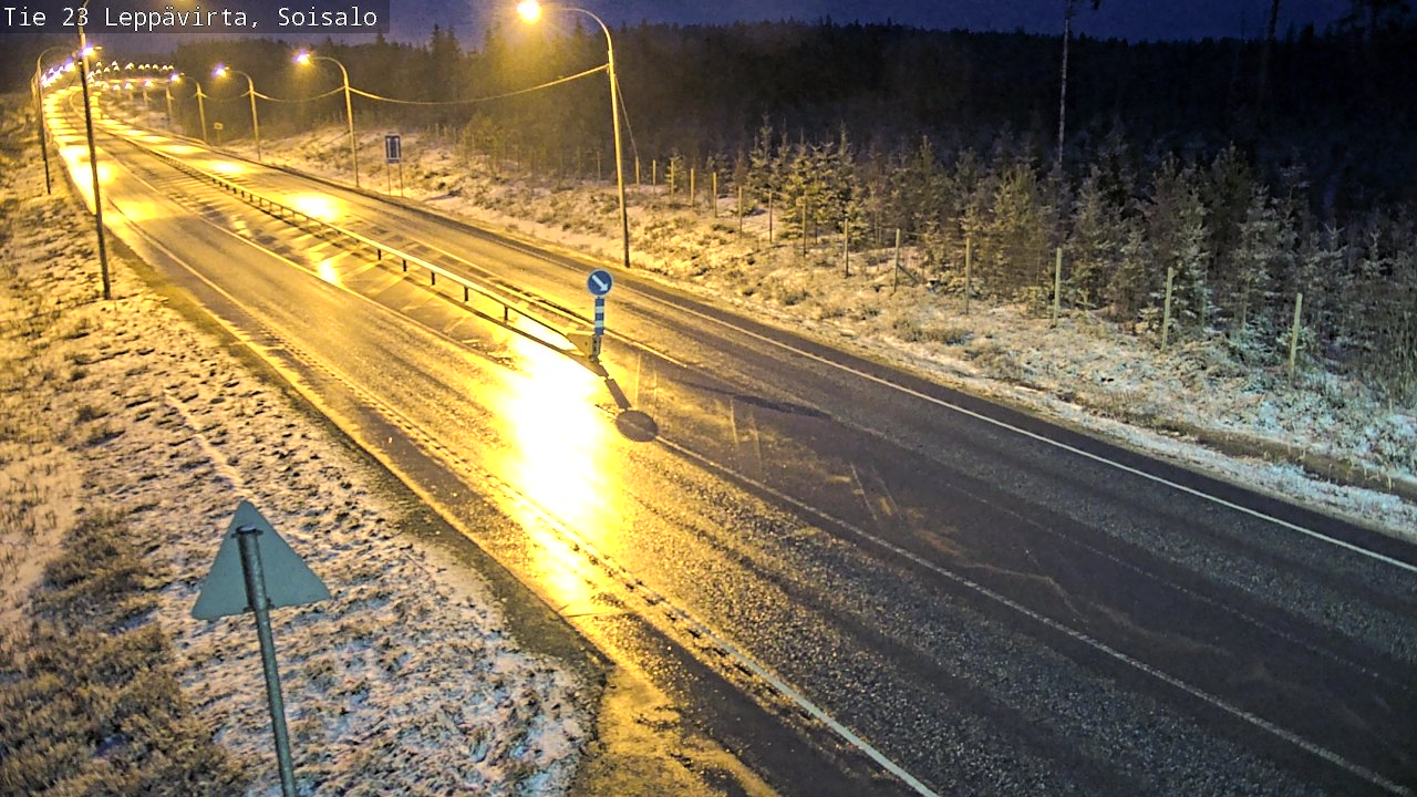 Kelikamerat Kuva Tie 23 Leppävirta, Soisalo, Leppävirta, Pohjois-Savo