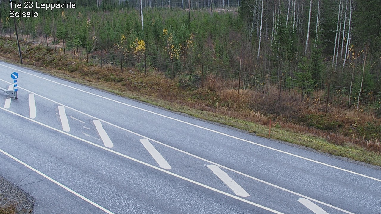 Weather Camera Image Väg 23 Leppävirta, Soisalo, Leppävirta, Pohjois-Savo