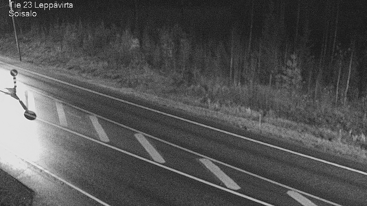 Weather Camera Image Väg 23 Leppävirta, Soisalo, Leppävirta, Pohjois-Savo