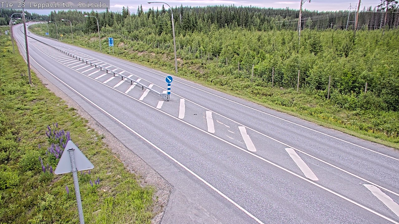 Kelikamerat Kuva Tie 23 Leppävirta, Soisalo, Leppävirta, Pohjois-Savo