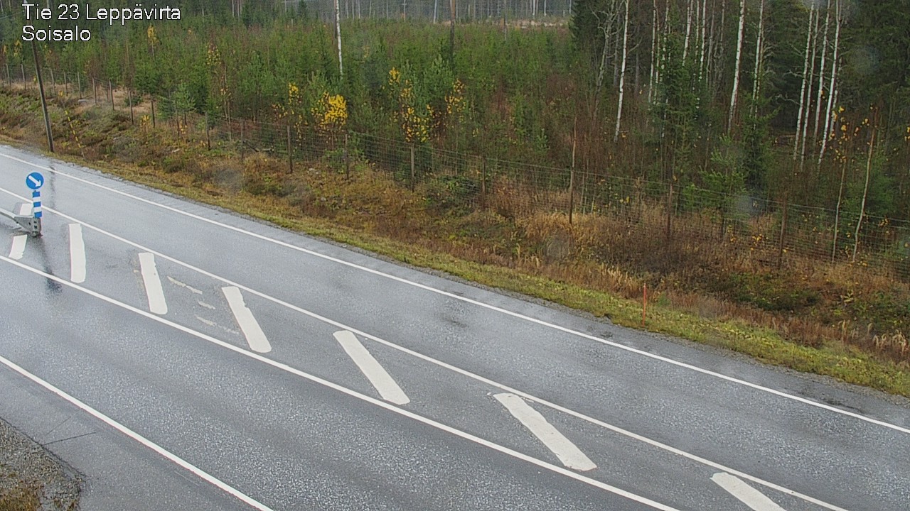 Weather Camera Image Väg 23 Leppävirta, Soisalo, Leppävirta, Pohjois-Savo