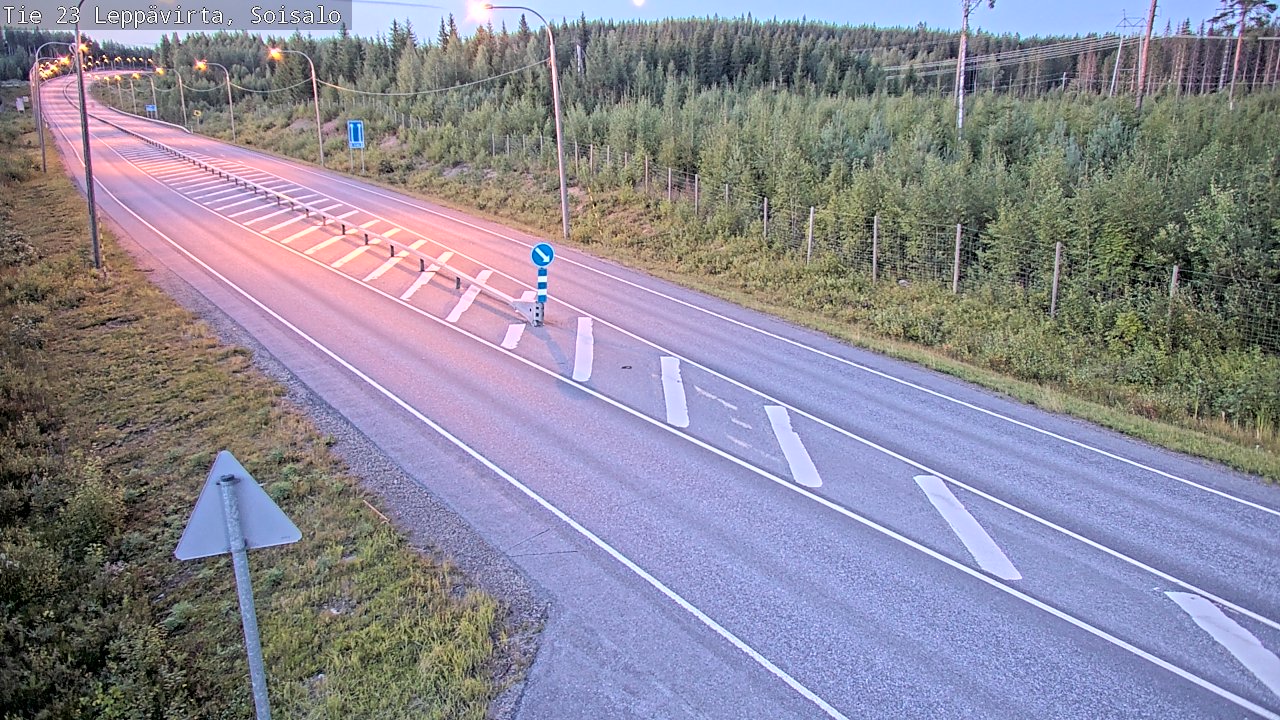 Kelikamerat Kuva Tie 23 Leppävirta, Soisalo, Leppävirta, Pohjois-Savo