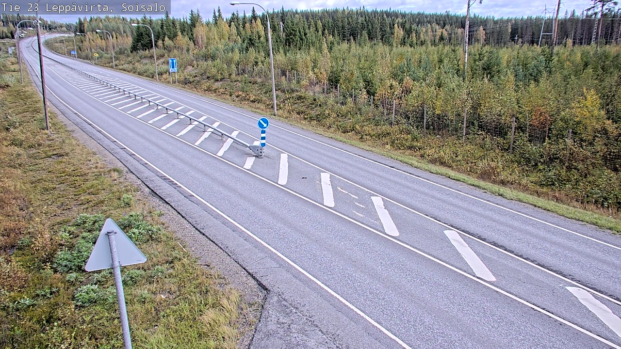 Kelikamerat Kuva Tie 23 Leppävirta, Soisalo, Leppävirta, Pohjois-Savo
