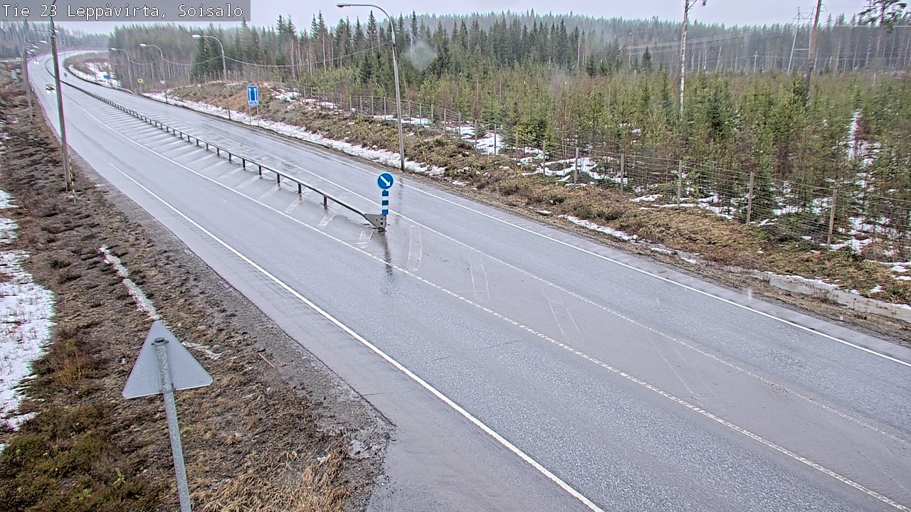 Kelikamerat Kuva Tie 23 Leppävirta, Soisalo, Leppävirta, Pohjois-Savo