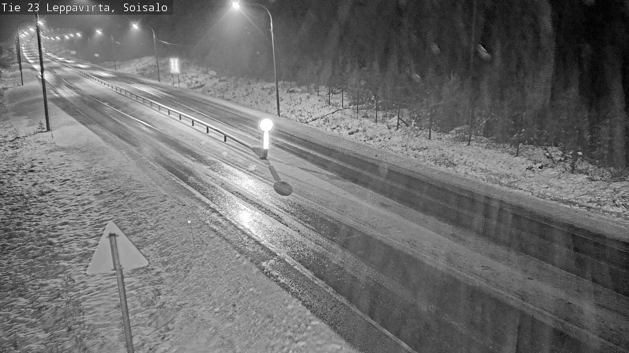 Weather Camera Image Road 23 Leppävirta, Soisalo, Leppävirta, Pohjois-Savo