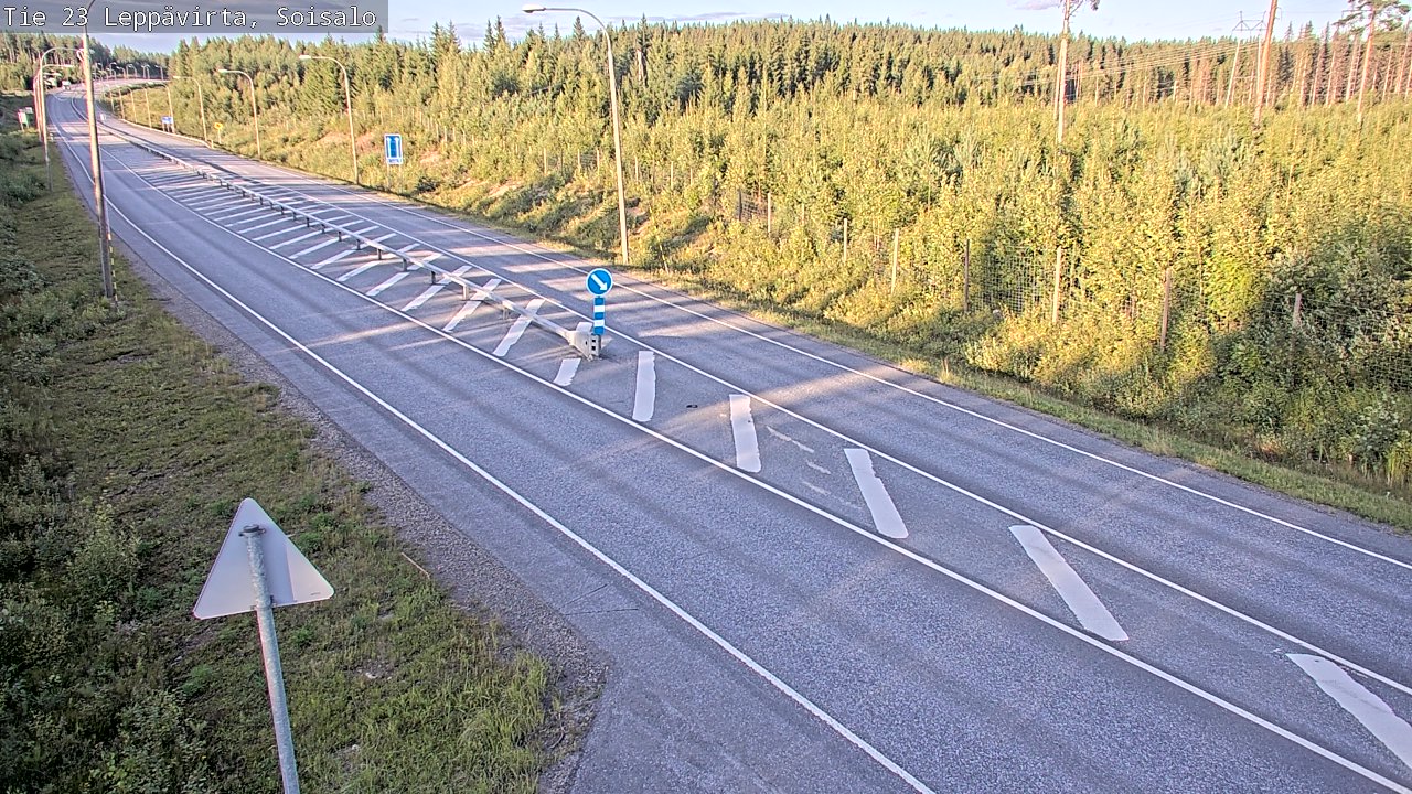 Kelikamerat Kuva Tie 23 Leppävirta, Soisalo, Leppävirta, Pohjois-Savo