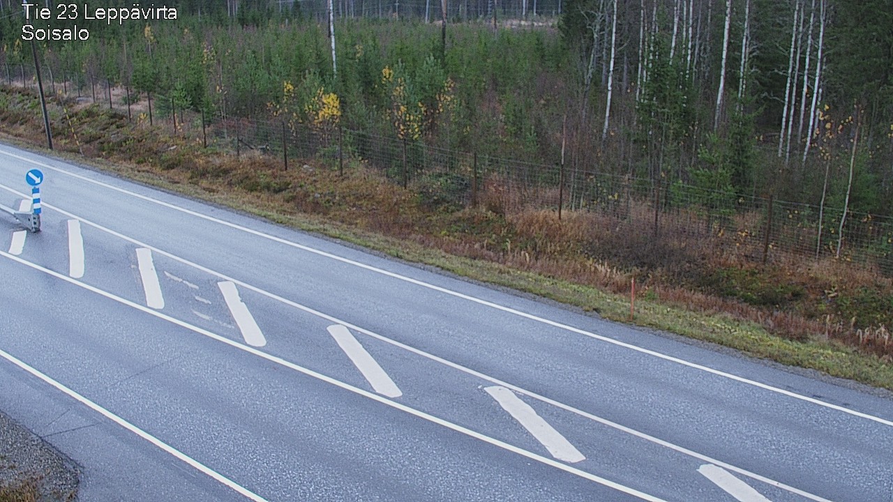 Weather Camera Image Väg 23 Leppävirta, Soisalo, Leppävirta, Pohjois-Savo