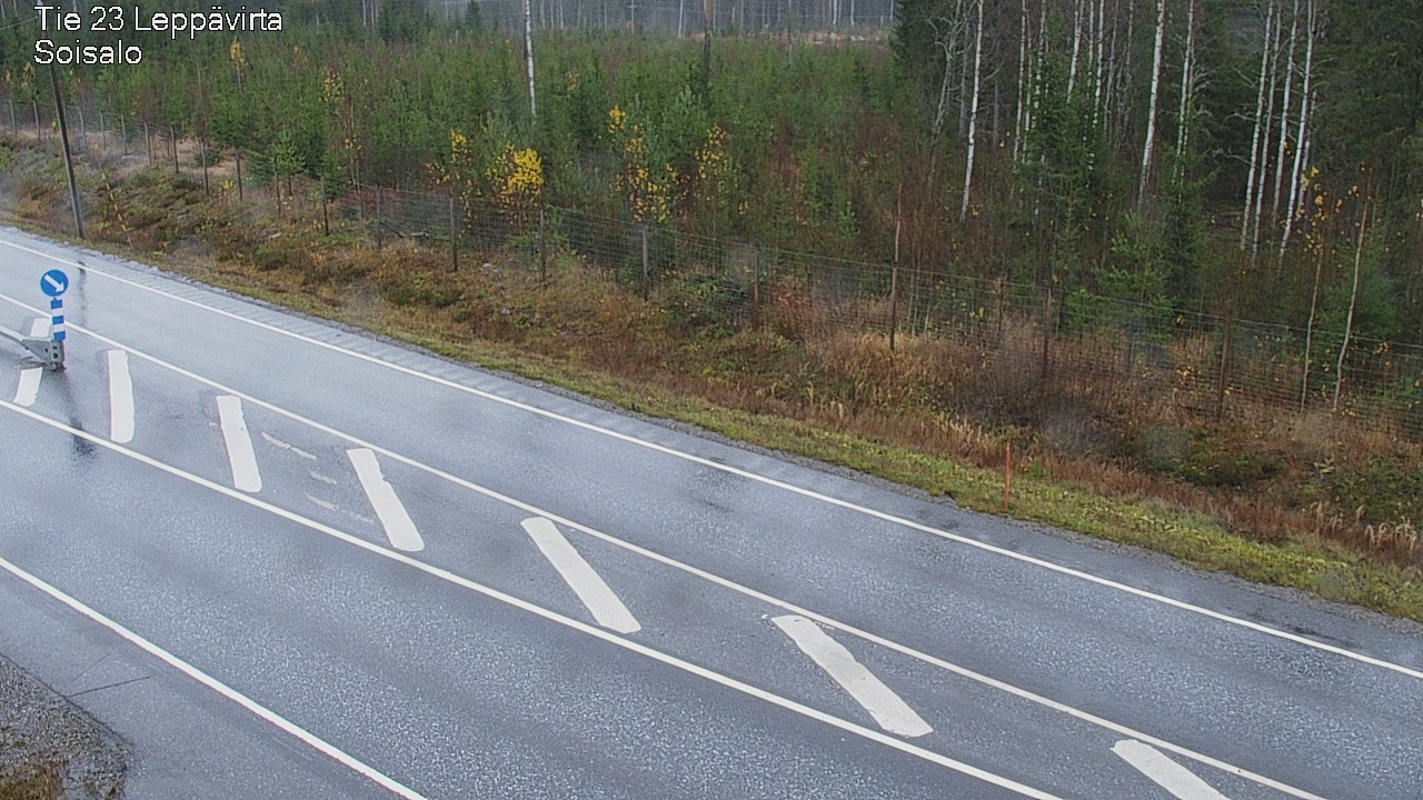 Weather Camera Image Väg 23 Leppävirta, Soisalo, Leppävirta, Pohjois-Savo