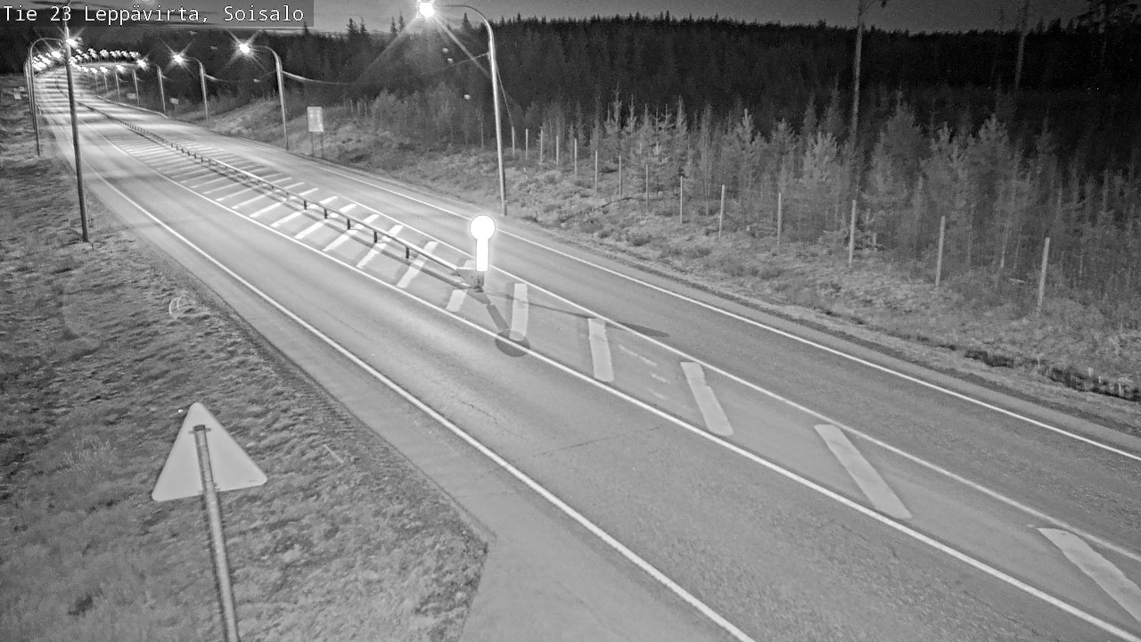 Kelikamerat Kuva Tie 23 Leppävirta, Soisalo, Leppävirta, Pohjois-Savo